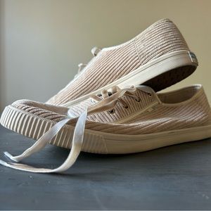 Tan Corduroy TOMS Tennis Shoes